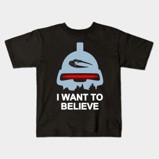 Believe in toasters Kids T-Shirt